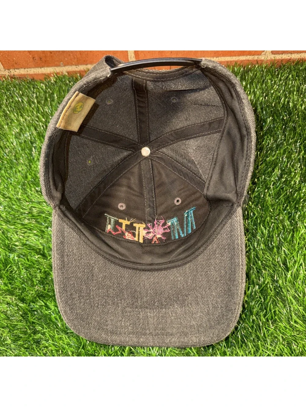 VTG Hawaiian Headwear Maui SnapBack Black Denim Hat